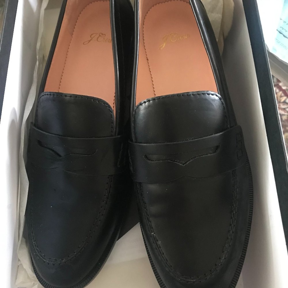 J. CREW NIB Spatzalatto loafers